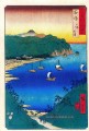 Bucht bei kominato in der Provinz Utagawa Hiroshige Ukiyoe